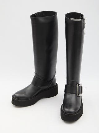 Viv Rangers High Biker Boots