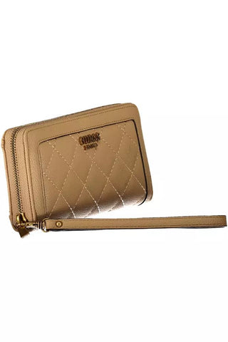 Beige Polyethylene Women Wallet