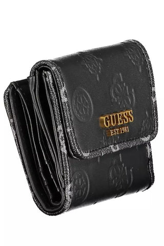 Black Polyethylene Women Wallet