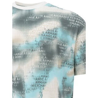 Chic Multicolor Cotton Tee For Men