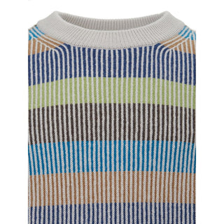 Elegant Multicolor Cashmere Sweater For Men