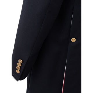 Elegant Wool Jacket In Signature Blue