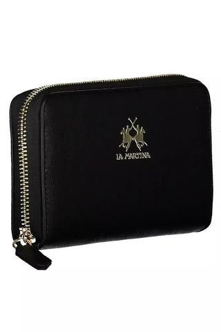 Black Polyethylene Women Wallet