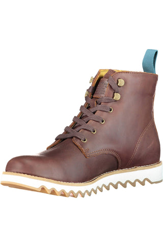 Brown Leather Men Boot