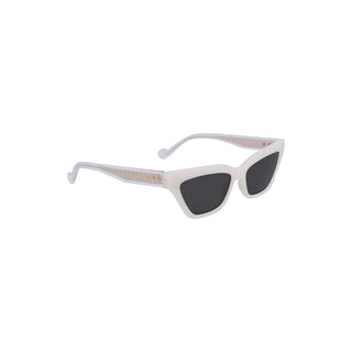 White Injected Sunglasses