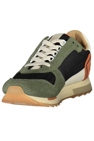 Green Polyethylene Men Sneaker