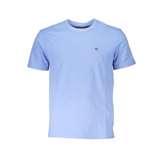 Blue Cotton T-shirt