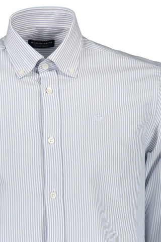 Light Blue Cotton Men Shirt