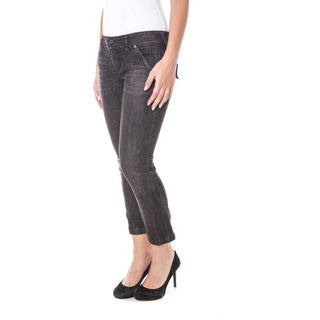 Black Cotton Jeans & Pant