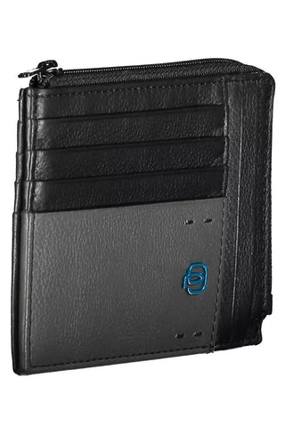 Black Leather Men Wallet