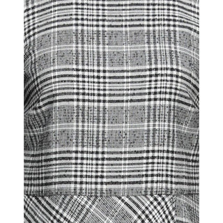 Chic Prince Of Wales Check Short Dress