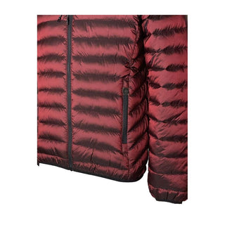 Elegant Pink Padded Jacket With Hood