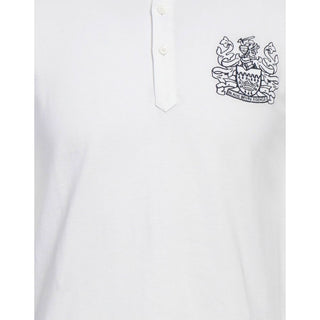 Elegant Cotton Polo With Signature Details