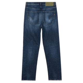 Chic Dondup Paco Denim With Unique Green Stitching