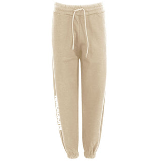 Beige Cotton Jeans & Pant