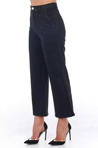 Chic High-waist Cropped Trousers - Luxury for You