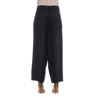 Black Cotton Women Pant