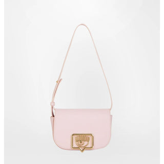 Pink Fabric Shoulder Bag