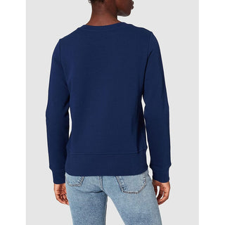 Chic Blue Emblem Sweatshirt - Luxury for You