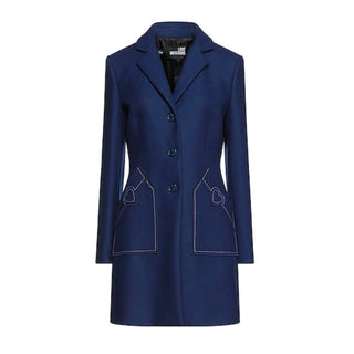 Elegant Embroidered Heart Wool Coat - Luxury for You