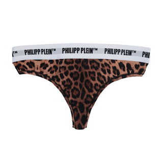 Chic Leopard Print Thong Duo For Women - Luxury for You