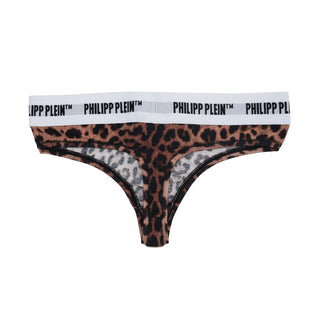 Chic Leopard Print Thong Duo For Women - Luxury for You