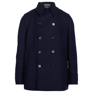 Elegant Double-breasted Men's Wool Coat - Luxury for You