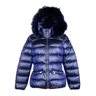 Chic Blue Yes Zee Jacket With Murmasky Fur - Luxury for You