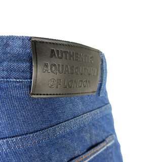 Elegant Dark Blue Denim For Men