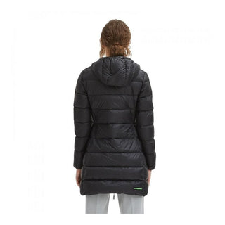 Sleek Nylon Down Jacket With Hood