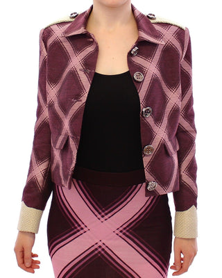 Elegant Multicolor Check Print Jacket - Luxury for You