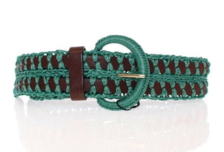 Enchanting Corset-style Woven Raffia Belt - Luxury for You