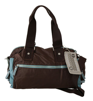 Elegant Duffel Travel Bag In Earthy Brown