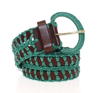 Enchanting Corset-style Woven Raffia Belt - Luxury for You