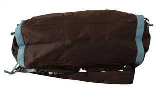 Elegant Duffel Travel Bag In Earthy Brown