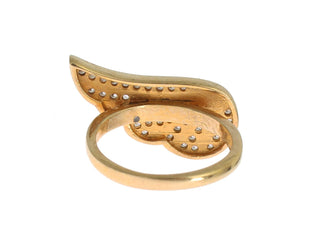 Glamorous Gold Plated Crystal Ring - Luxury for You