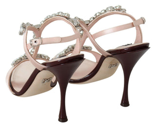 Crystal-embellished Stiletto Sandals - Luxury for You