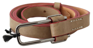 Beige Leather Fashion Belt - Luxury for You