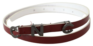 Chic Maroon Leather Fashion Belt - Luxury for You