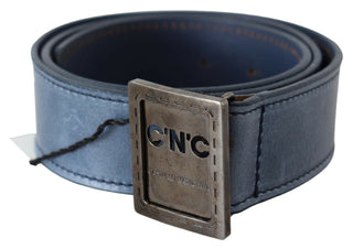 Elegant Blue Leather Fashion Belt - Luxury for You