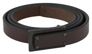 Elegant Brown Leather Fashion Belt - Luxury for You