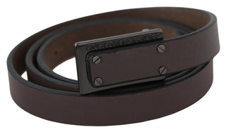 Elegant Brown Leather Fashion Belt - Luxury for You