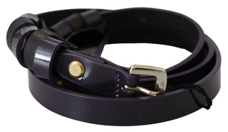 Elegant Violet Leather Fashion Belt - Luxury for You