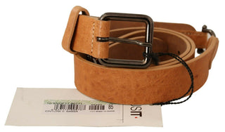 Elegant Light Brown Fashion Belt With Black-tone Buckle - Luxury for You