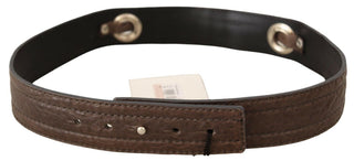 Elegant Brown Leather Fashion Belt - Luxury for You