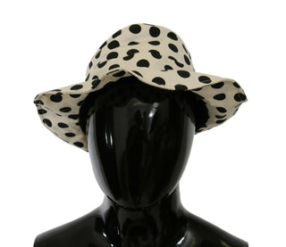 Chic Black Polka Dot Trilby Hat - Luxury for You