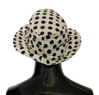 Chic Black Polka Dot Trilby Hat - Luxury for You