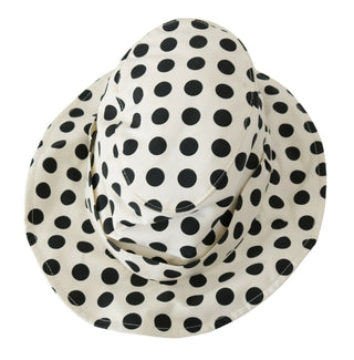 Chic Black Polka Dot Trilby Hat - Luxury for You