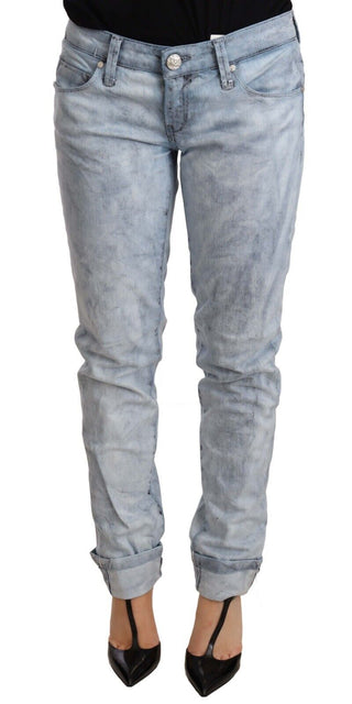 Chic Light Blue Push Up Denim Jeans - Luxury for You