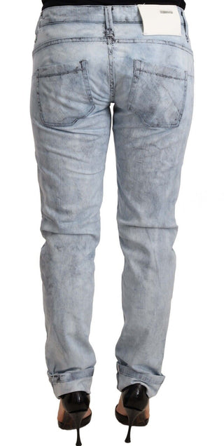 Chic Light Blue Push Up Denim Jeans - Luxury for You